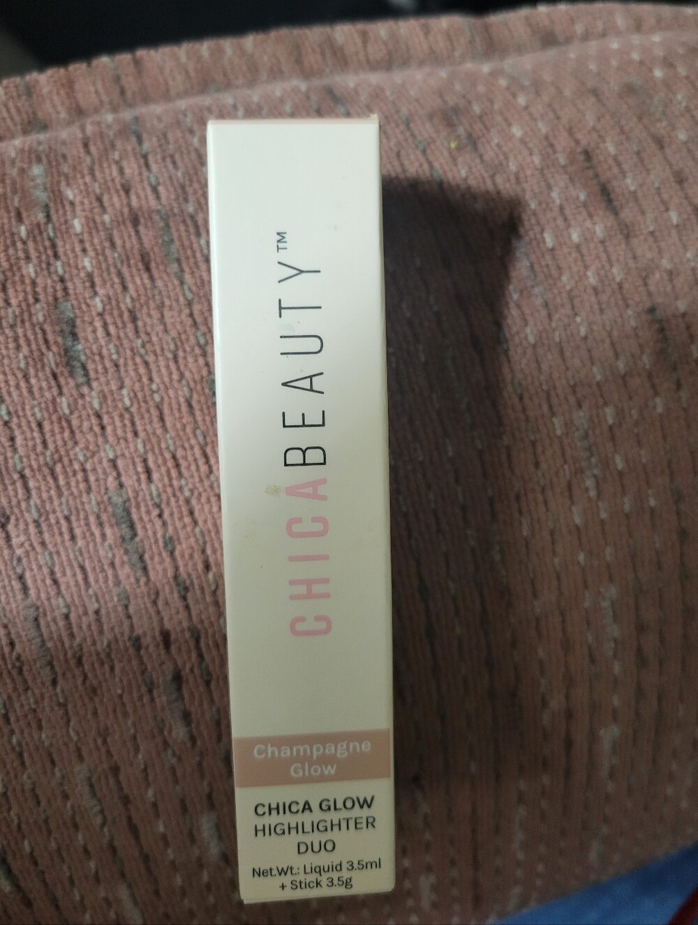 Chica Beauty Champagne Glow Highlighter Duo — NEW